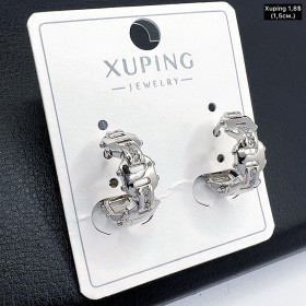 Сережки Xuping 10954 (1,5 см.)